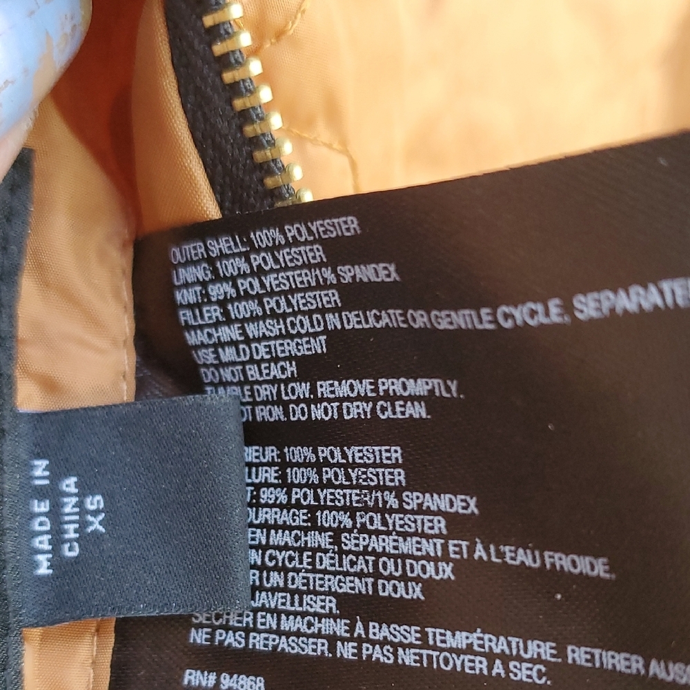 Bernardo Quilted Tan Jacket - Picture 5 of 8